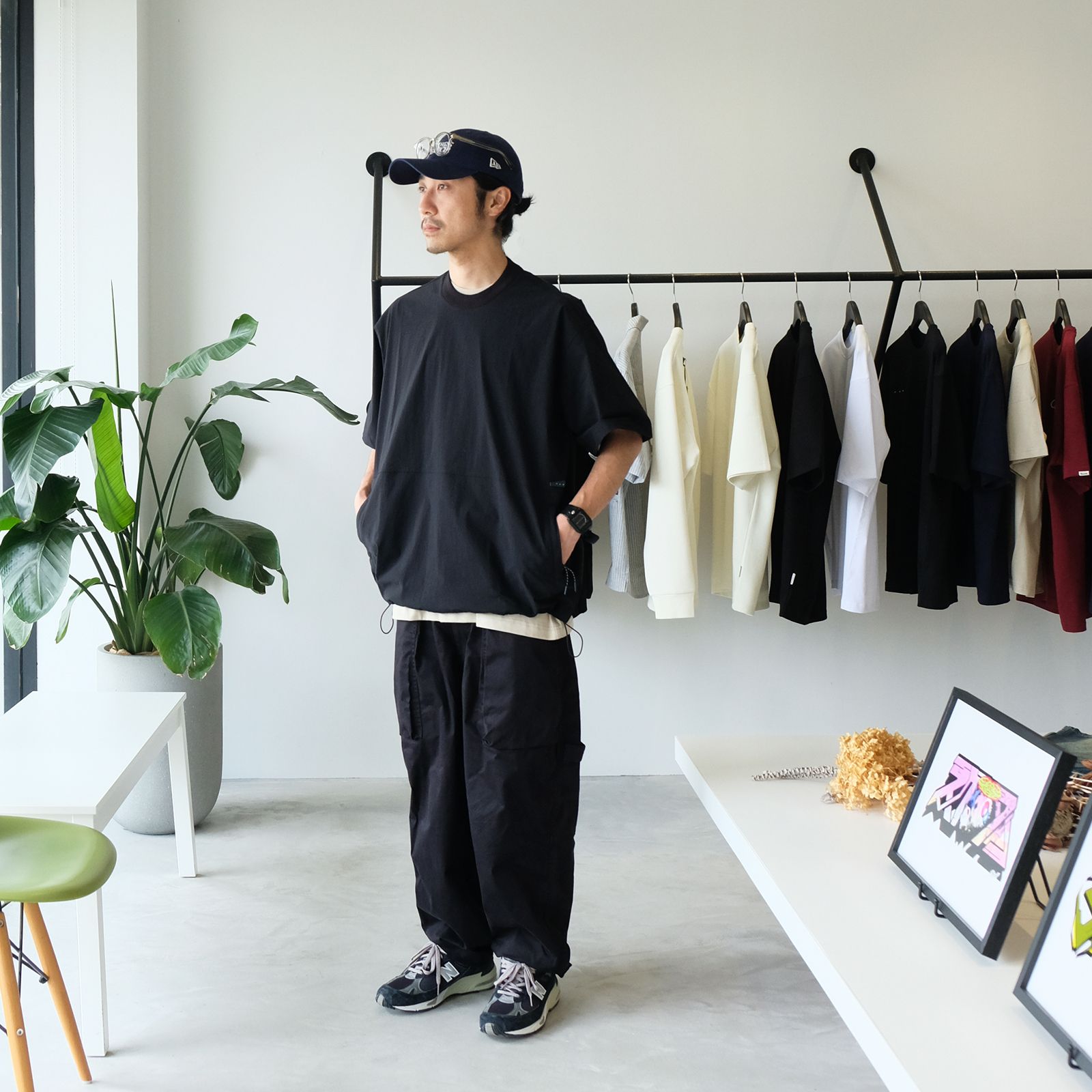 【2024.5.24(Fri) 】Tシャツスタイルもたまにはディテールを効かせて