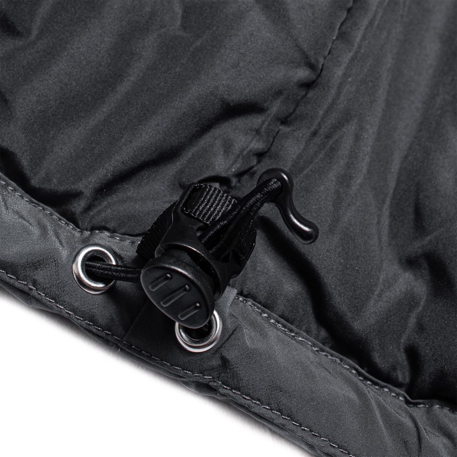 【ラスト1点 XL 】multi-pocket padded jacket / スモークグレー