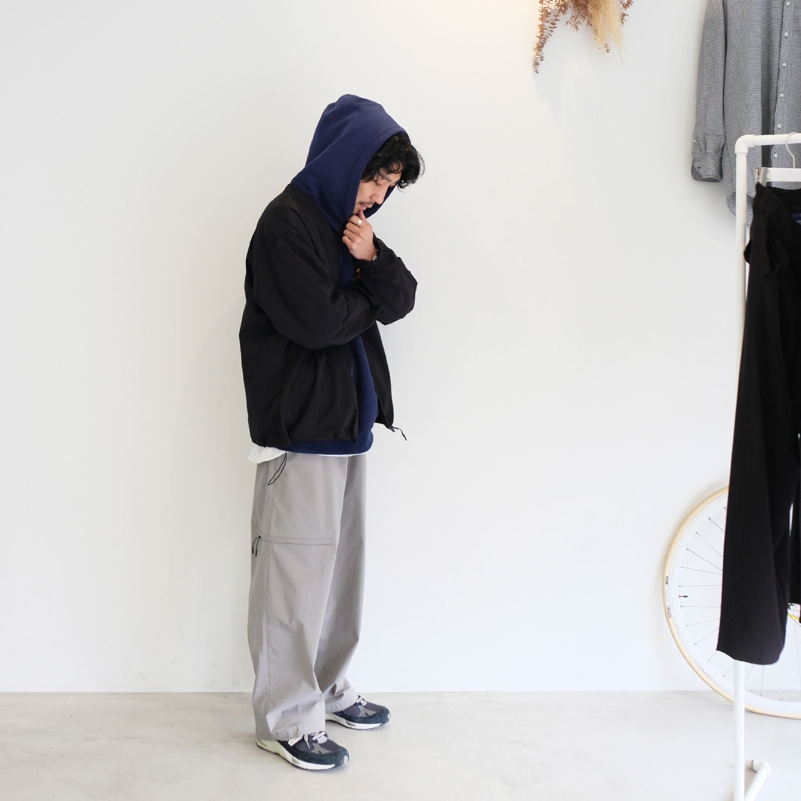 【2023.12.2(sat) 】いつものパーカースタイルにプラス1枚