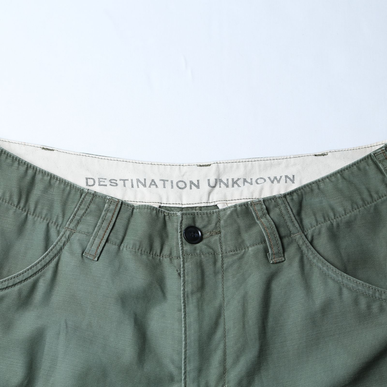 【ラスト1点 34】6 pocket army pants / オリーブ