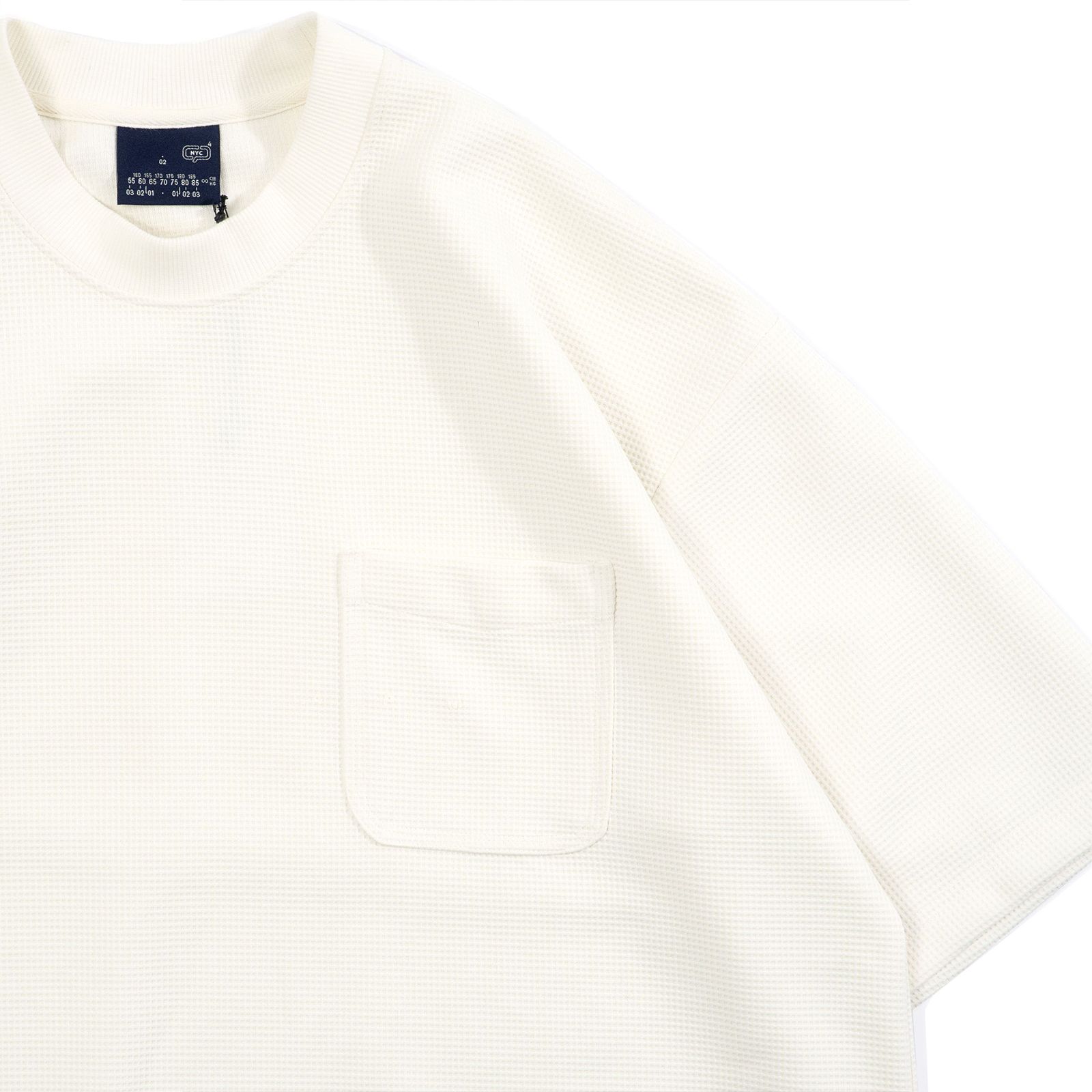 Crew Neck Heavy Thermal Tee / ウォームホワイト