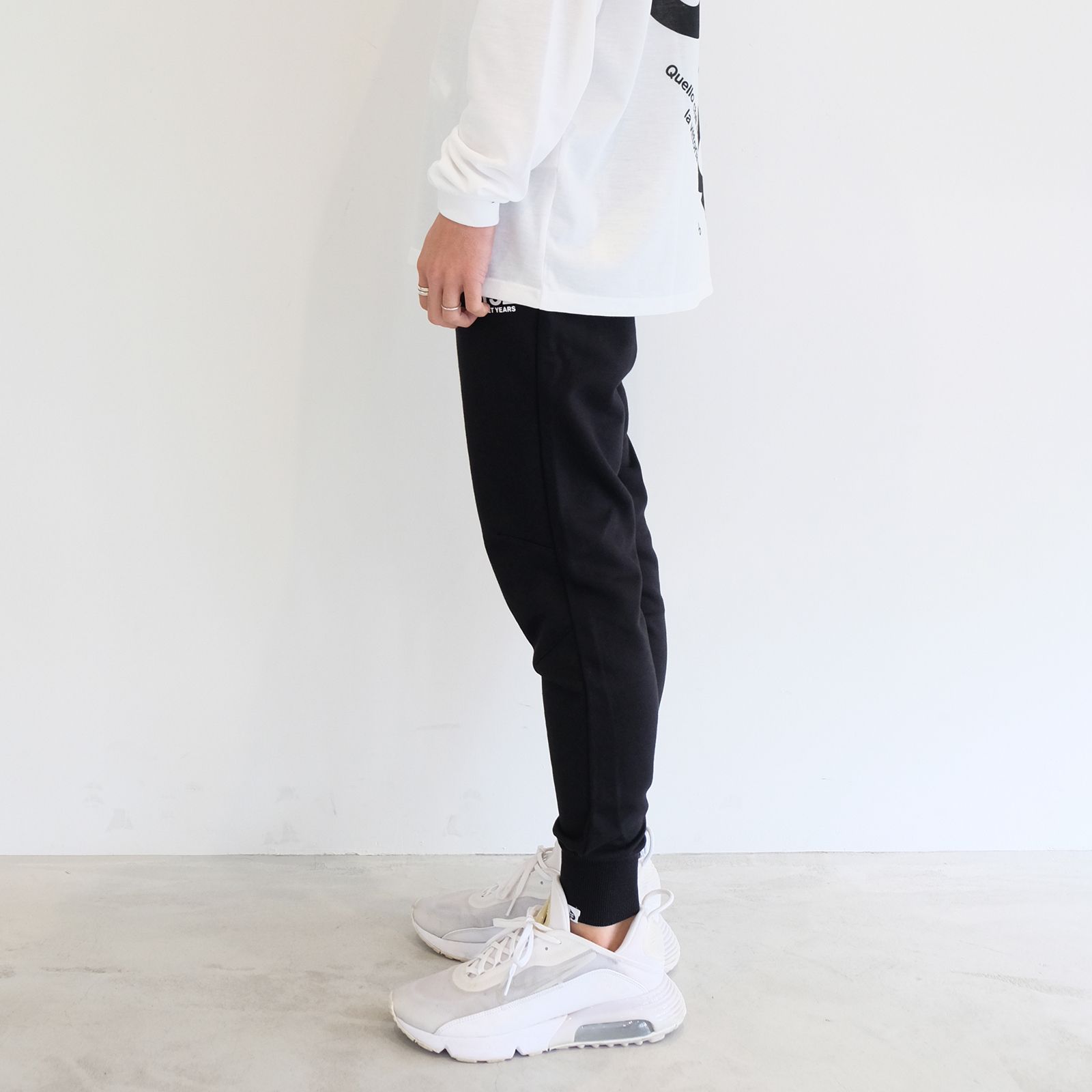 SY32 by SWEET YEARS - [ラスト1点 S ] basic sweat pants / ブラック