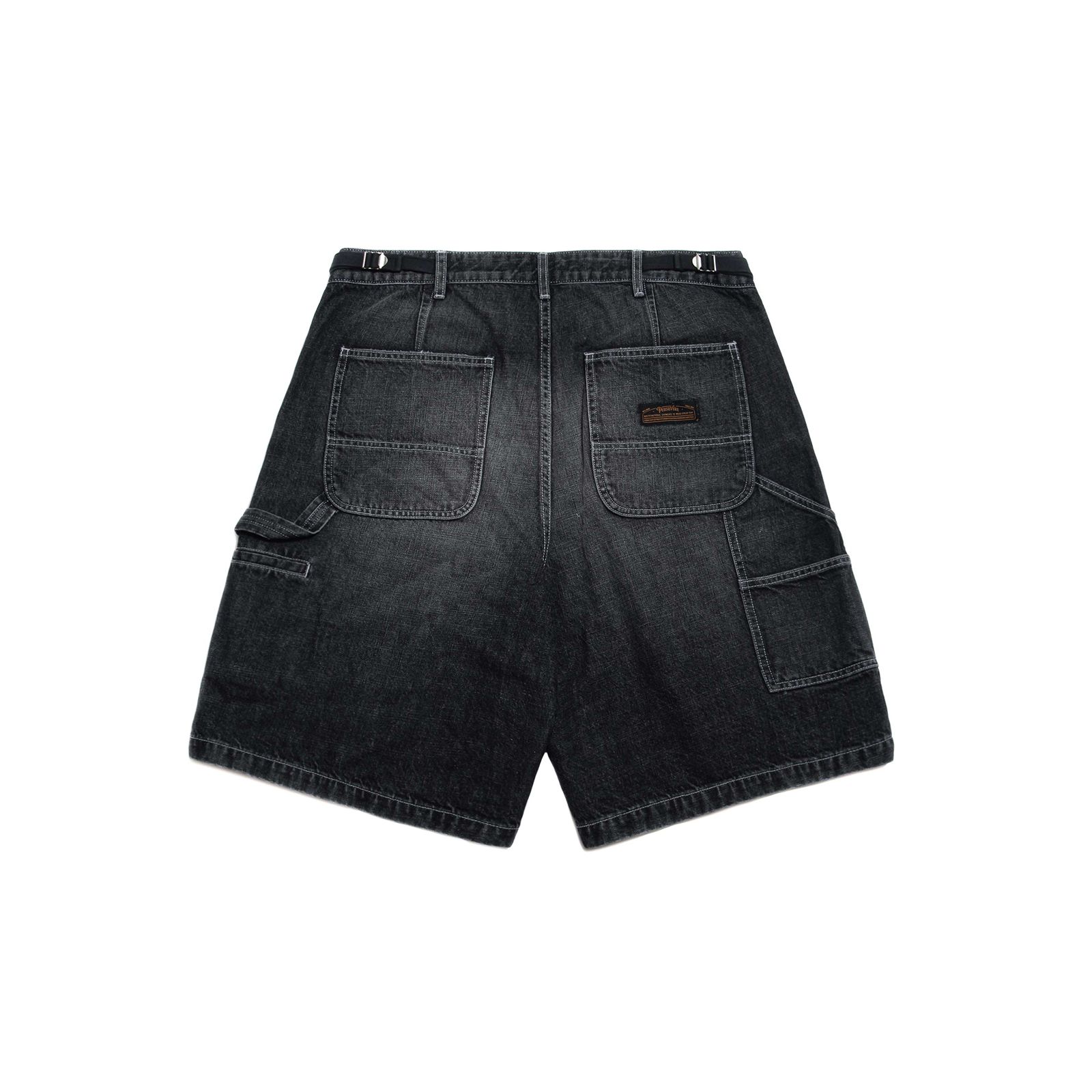 【ラスト1点 XL 】hige denim shorts / ブラック