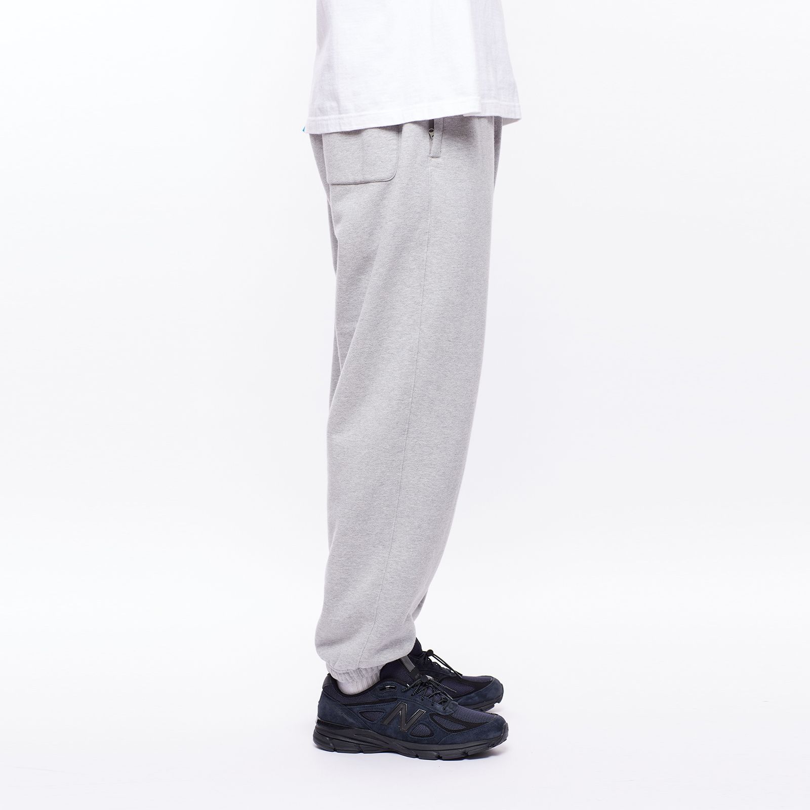 【ラスト1点 34】heavy weight fleece pants / グレー
