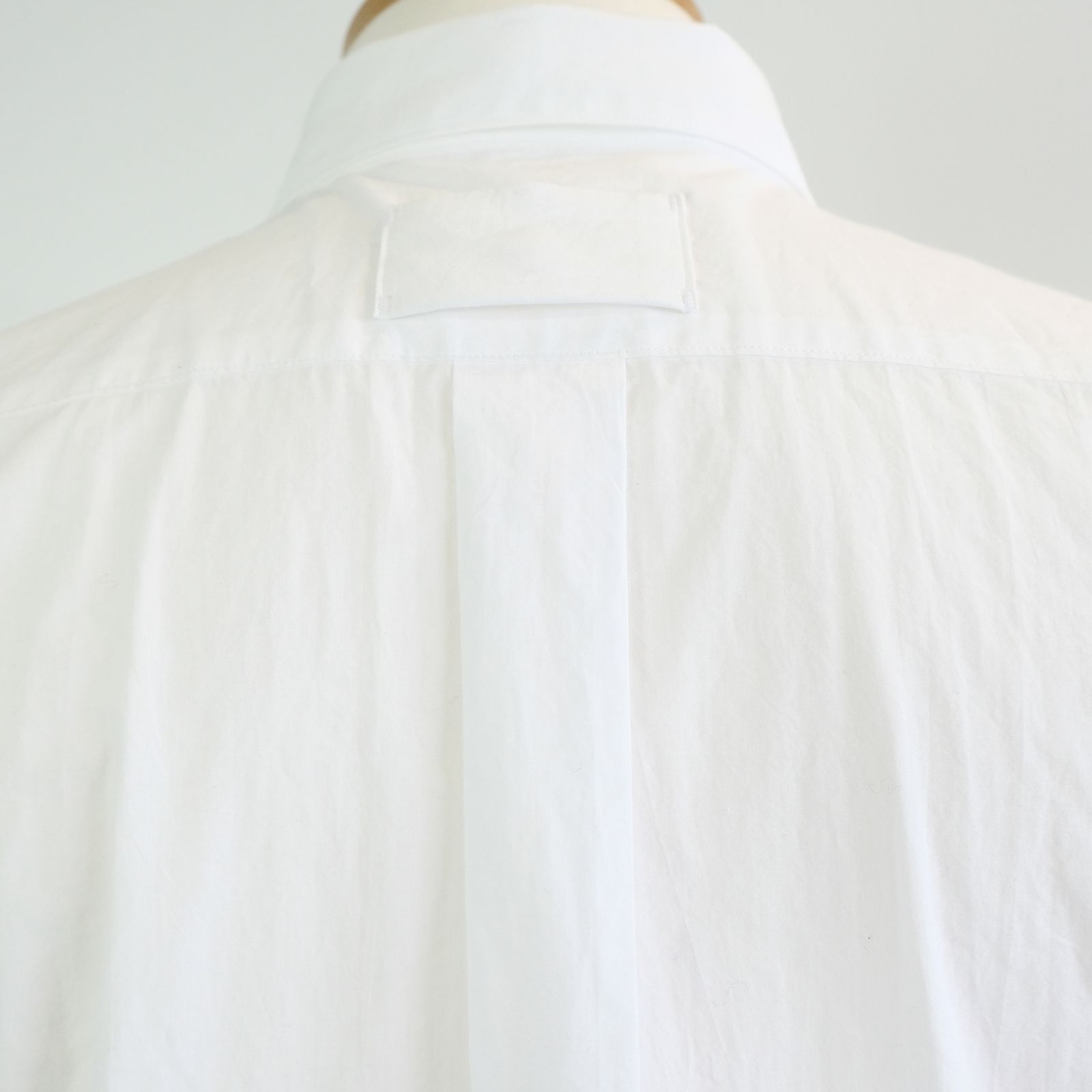 [ラスト1点 L ] コットンブロード レギュラーフィットシャツ / john regular collar shirts / ホワイト