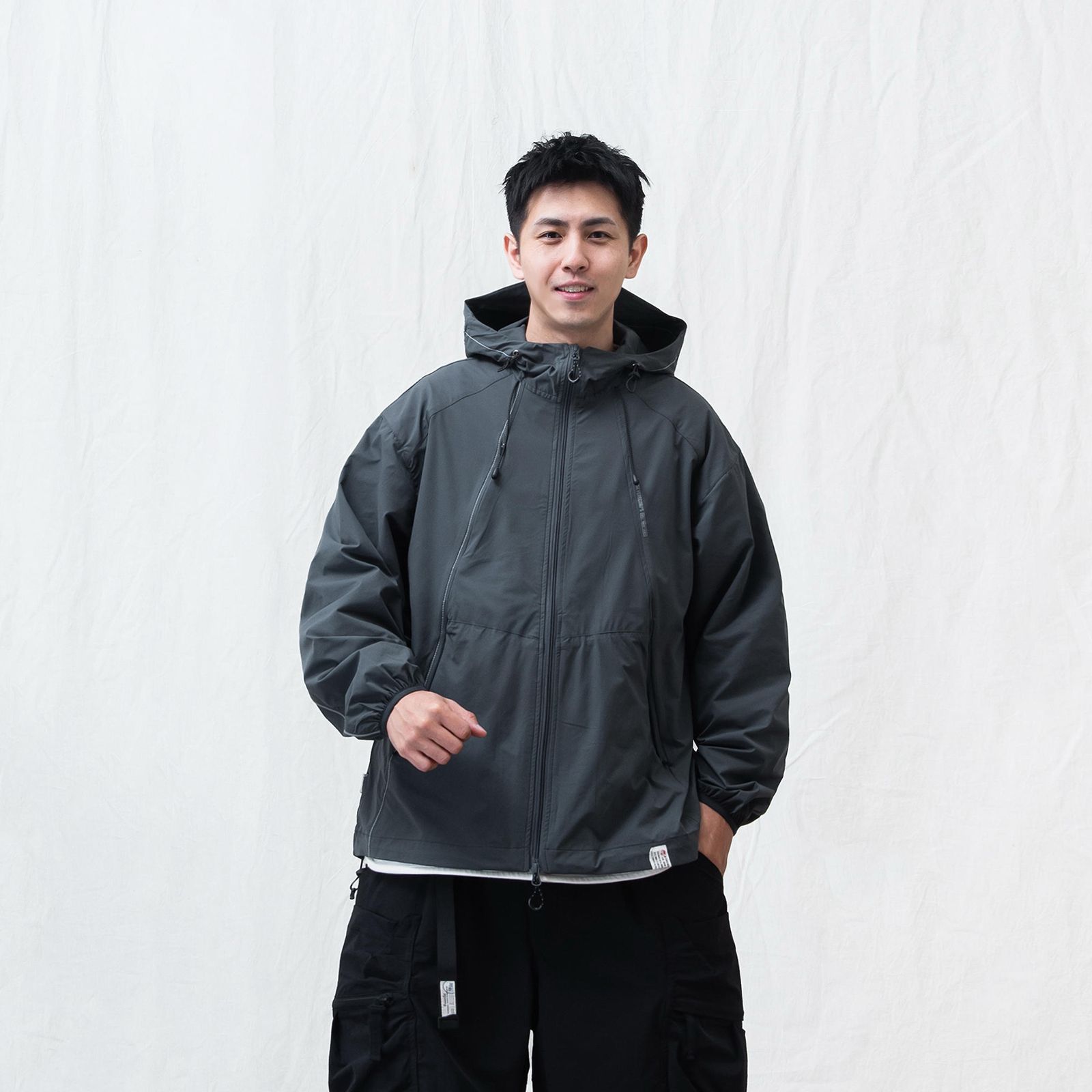multi-season functional jacket / ダークグレー