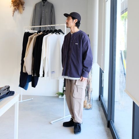 【2023.11.1(wed) 】ベースボールシャツ＋カーゴパンツのストリートコーデ