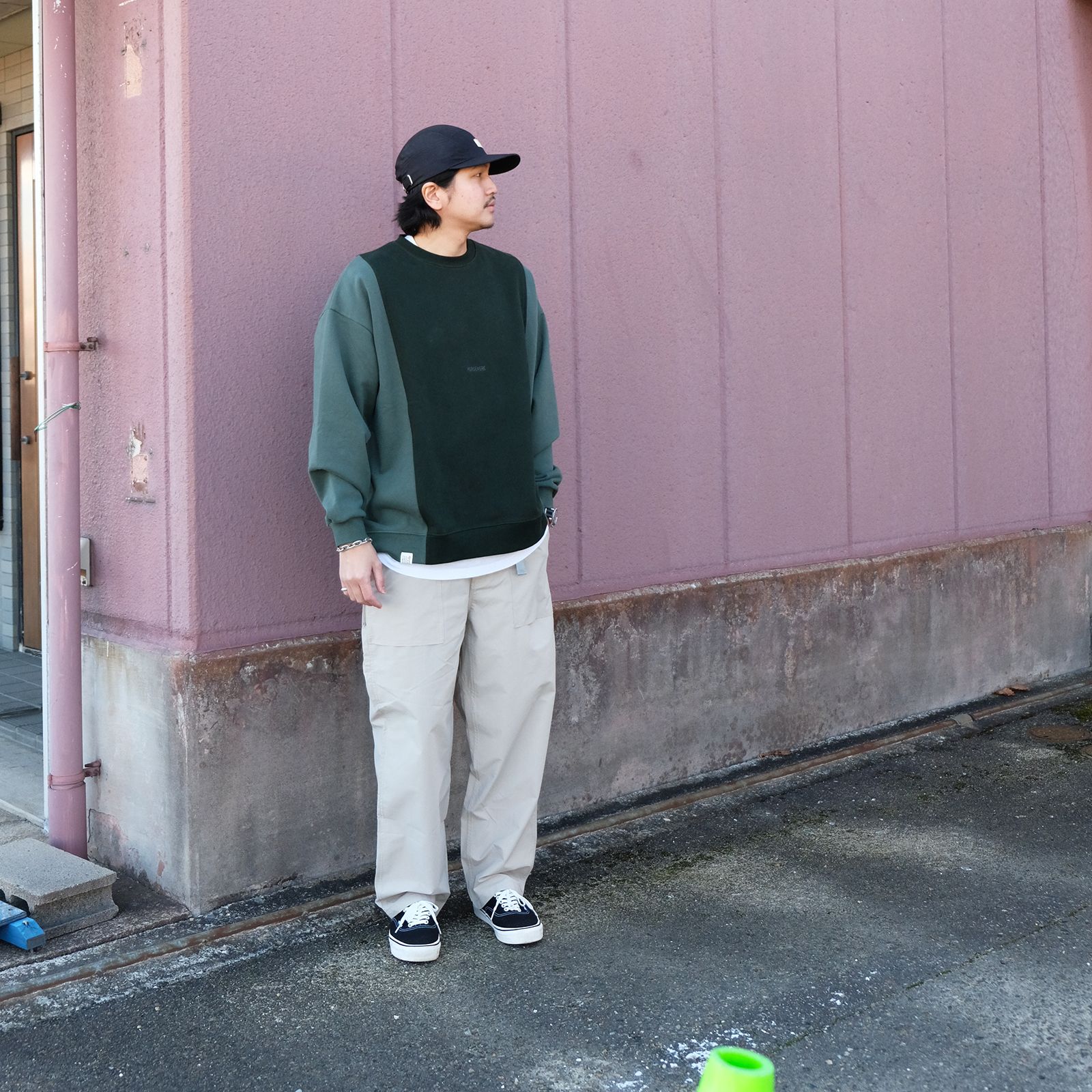 グリーンとホワイトの相性が◎