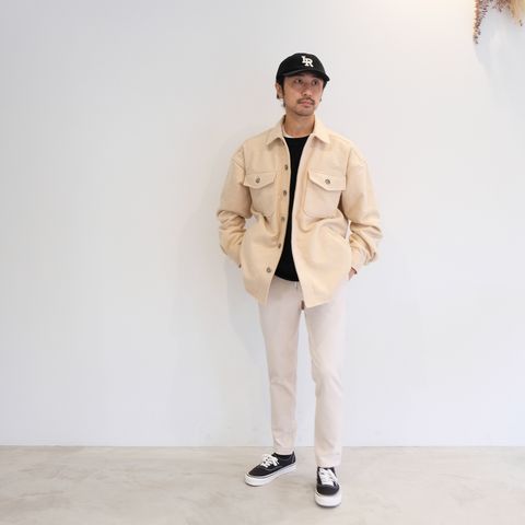 ナチュラルカラーをメインにしたオトナ好みなCPOジャケットコーデ