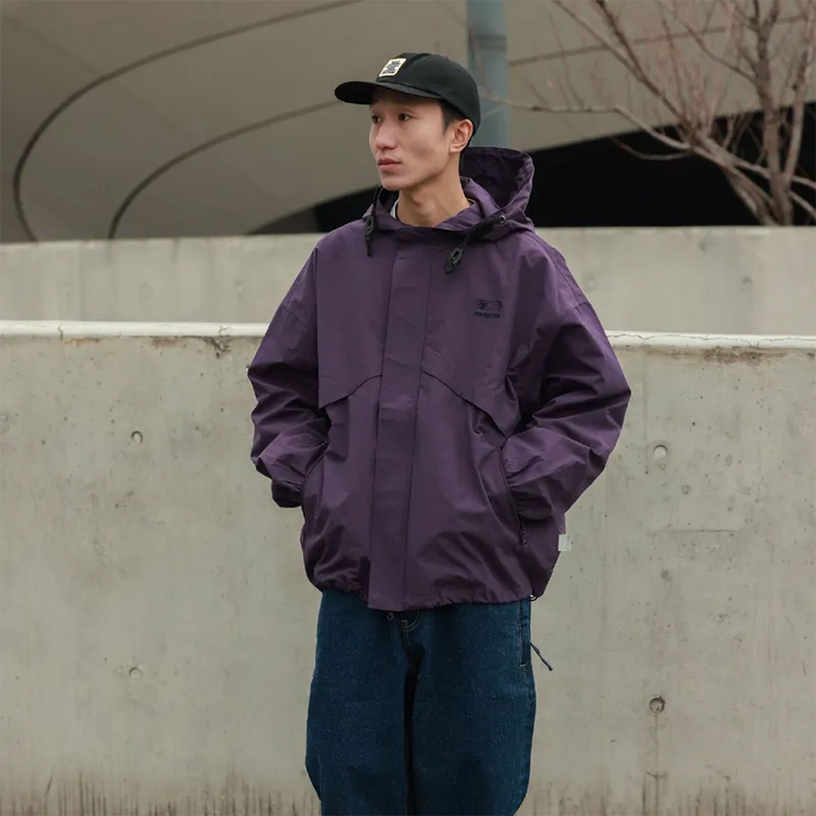 【ラスト1点 L】OUTDOOR JACKET / パープル