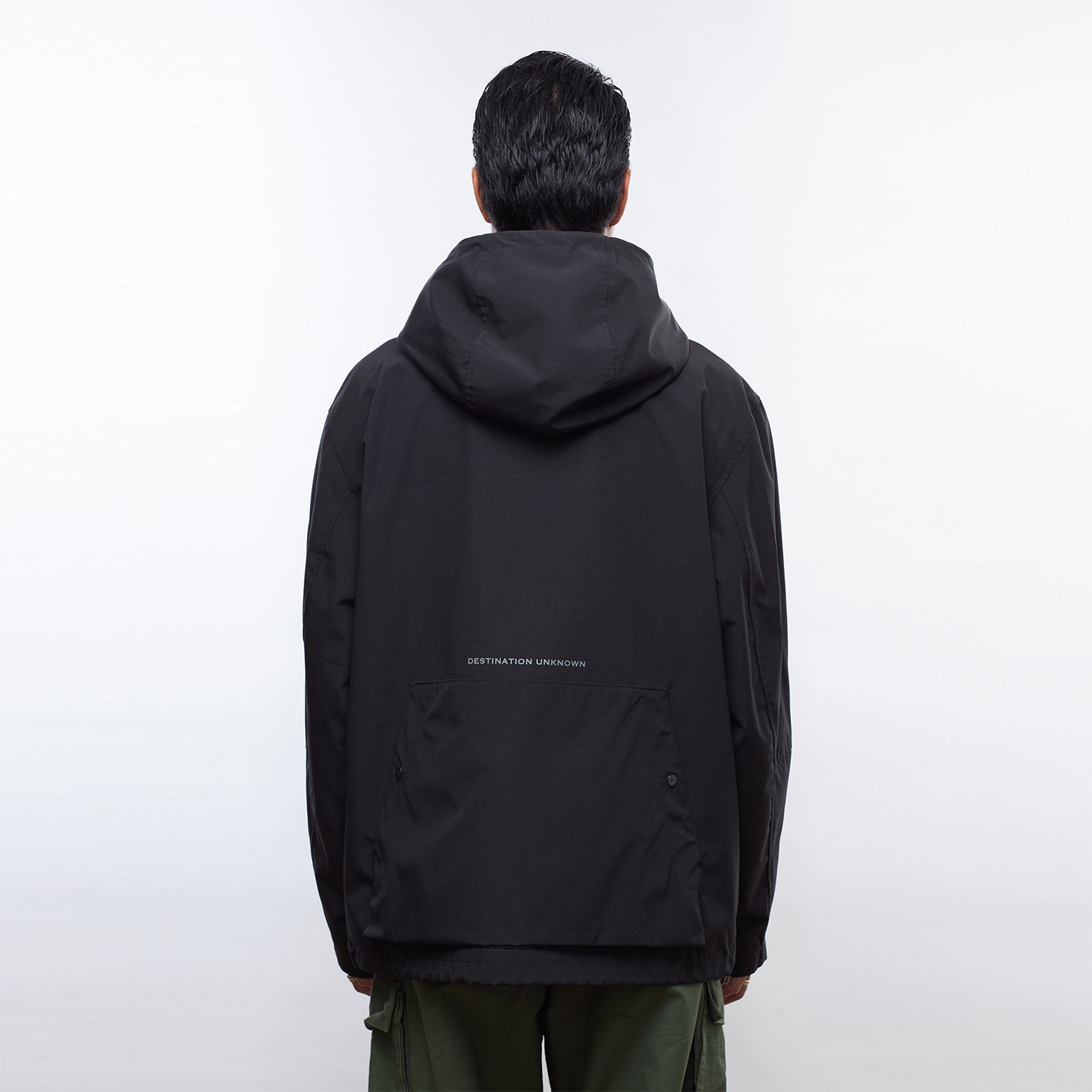 【ラスト1点 S】wind shell jacket / ブラック