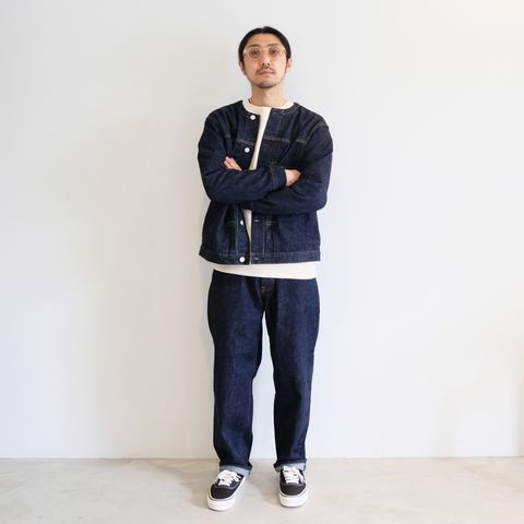 CALEEのデニムをセットアップで