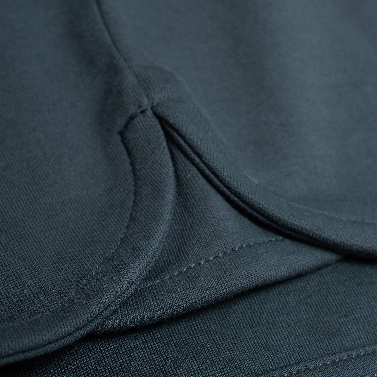 【ラスト1点 M 】spliced L/S pocket t-shirt / ブルーグリーン