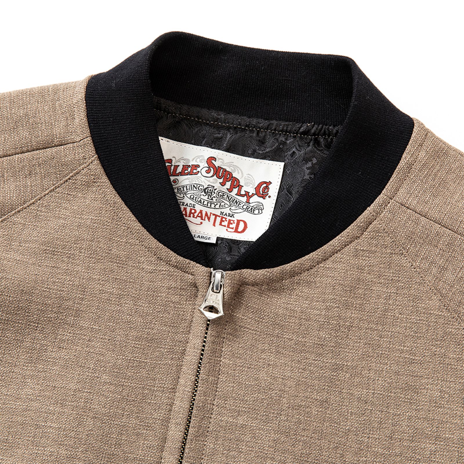 CALEE Vintage tweed type lib jacket-