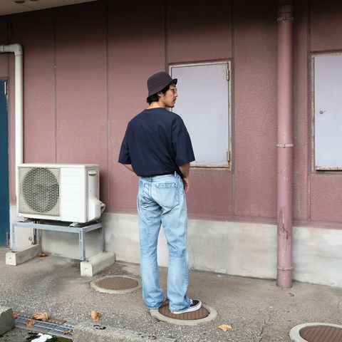 バランスを考慮したTシャツスタイル
