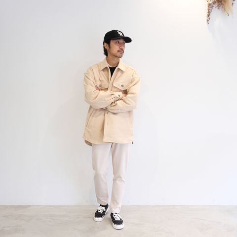ナチュラルカラーをメインにしたオトナ好みなCPOジャケットコーデ
