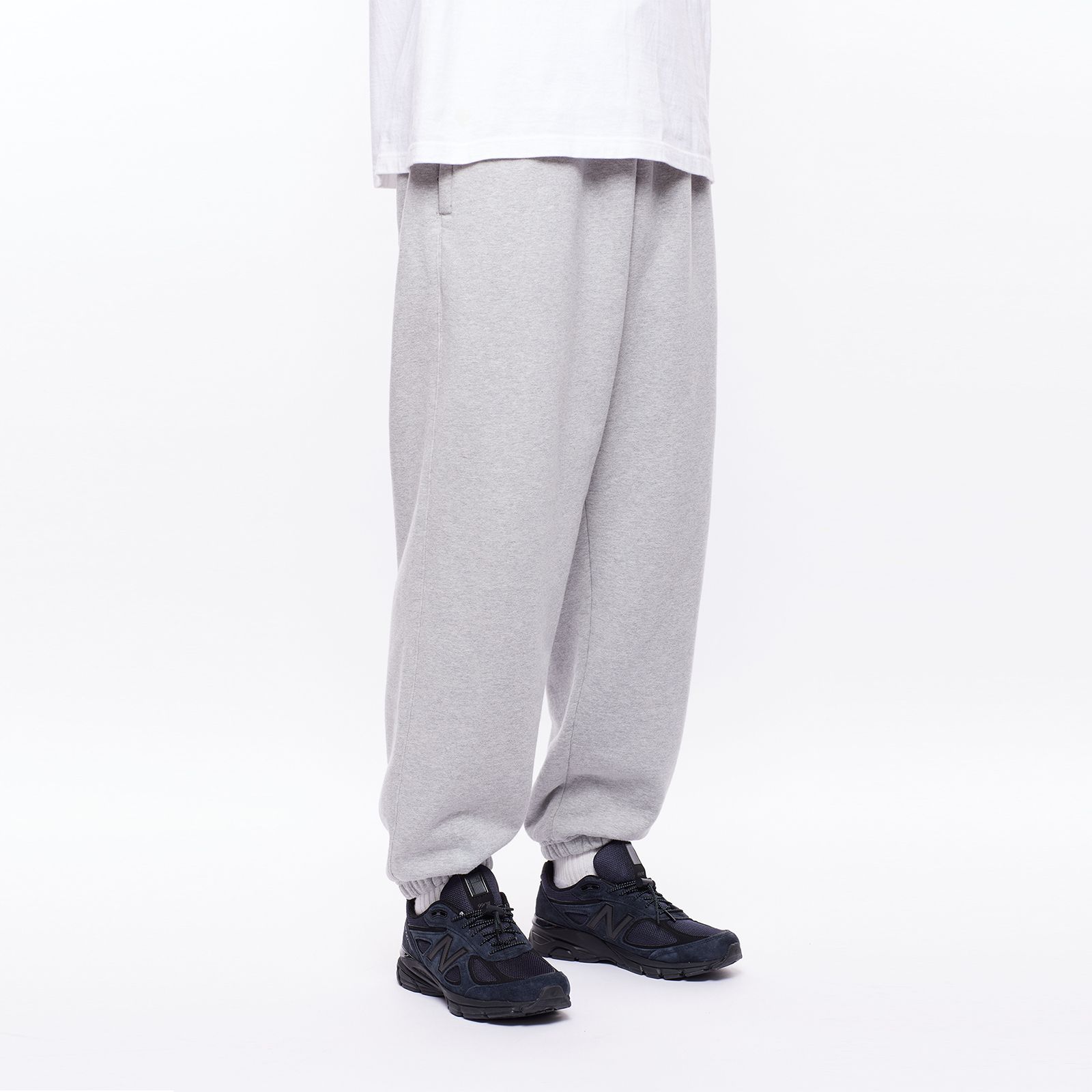 【ラスト1点 34】heavy weight fleece pants / グレー