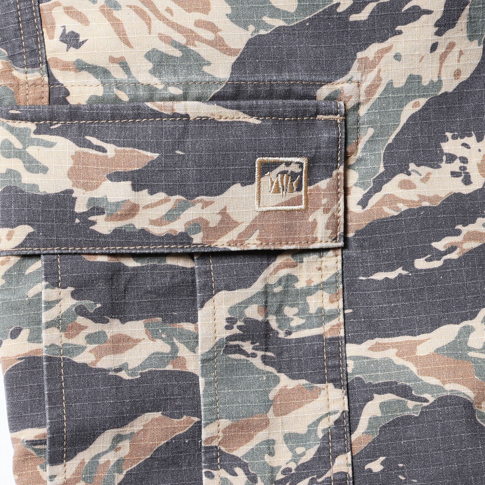 【ラスト1点 32(M)】6 pocket army pants / タイガーカモ