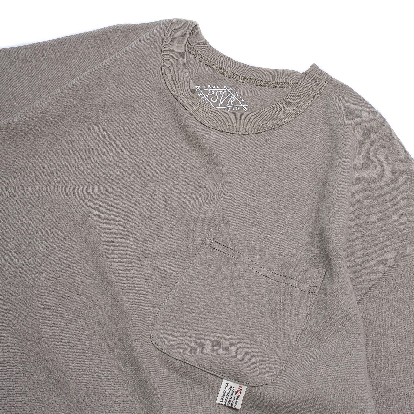 【ラスト1点 L】persevere wide pocket t-shirt / ベージュ