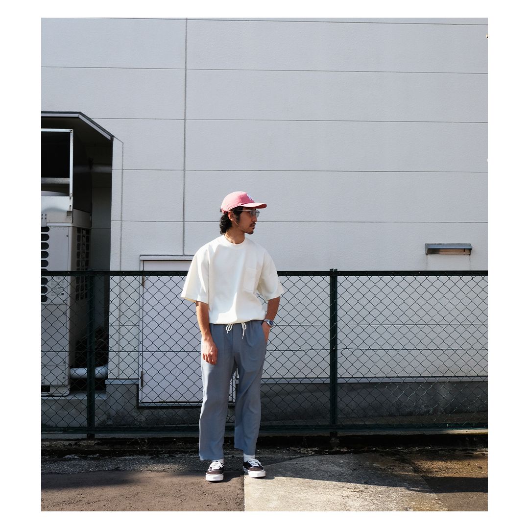 Crew Neck Heavy Thermal Tee / ウォームホワイト