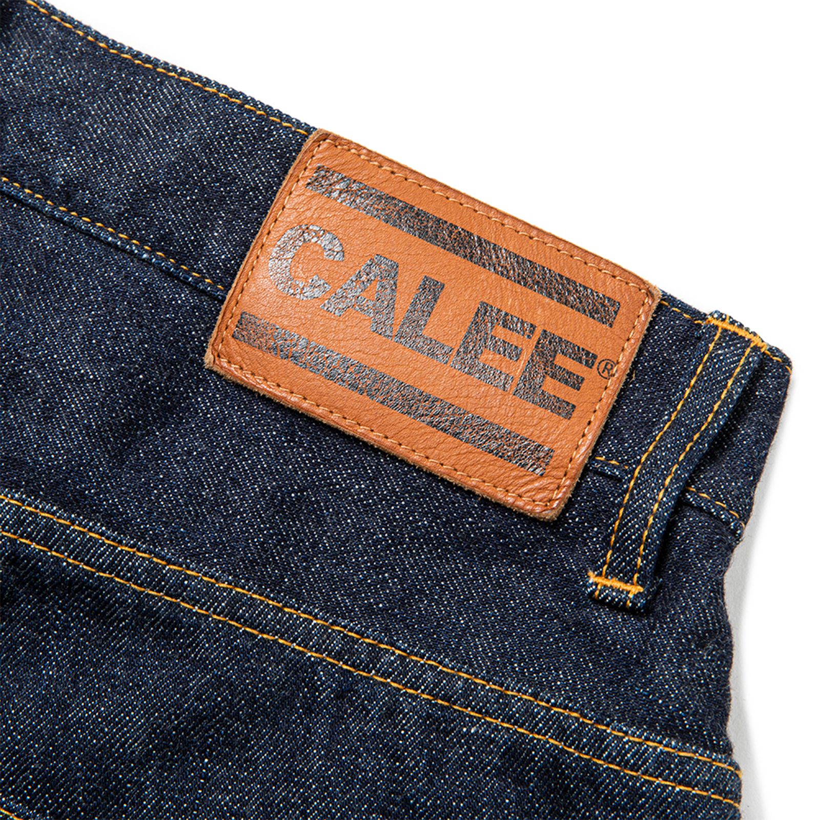 CALEE - 【ラスト1点 32 】Vintage reproduct wide silhouette denim