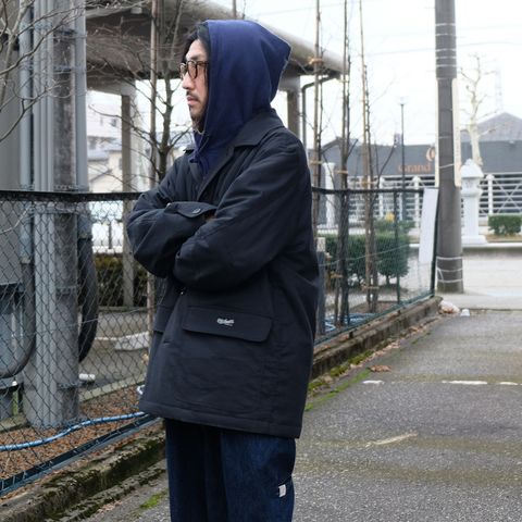 防寒性も意識したストリートカジュアルコーデ