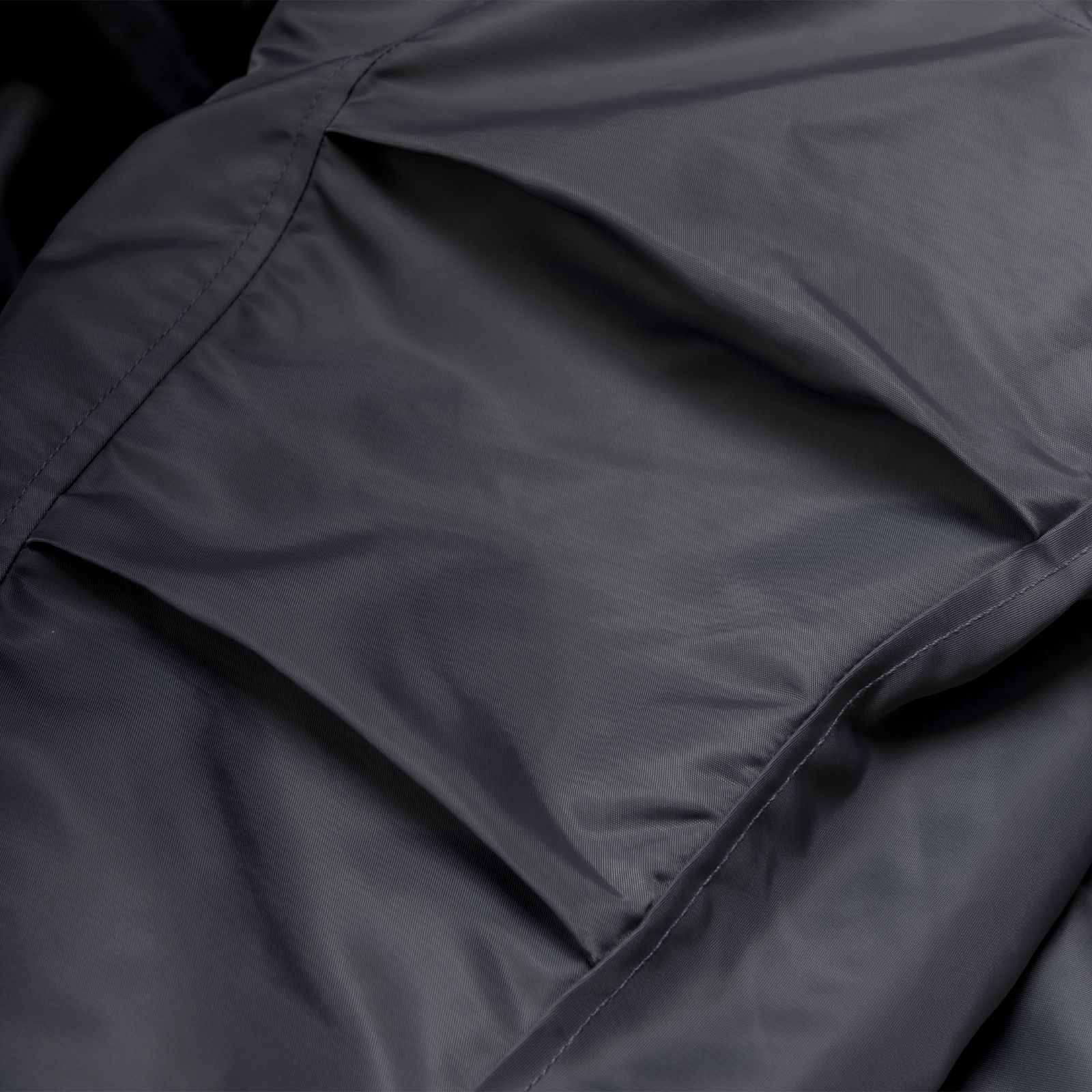 【ラスト1点 L 】water-repellent padded ma-1 jacket / ダークグレー