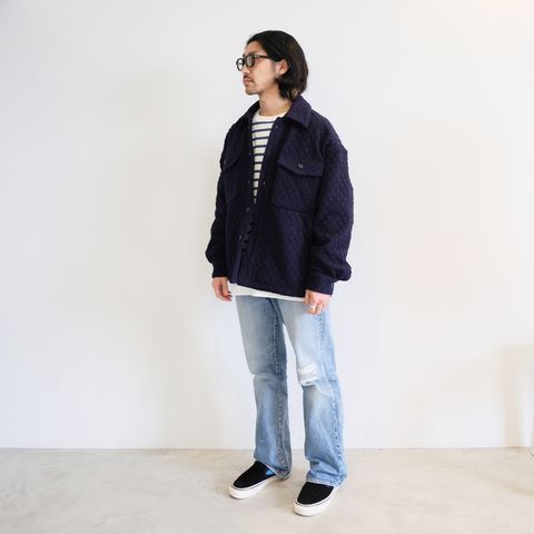 海の匂いも感じさせるCPOジャケットスタイル