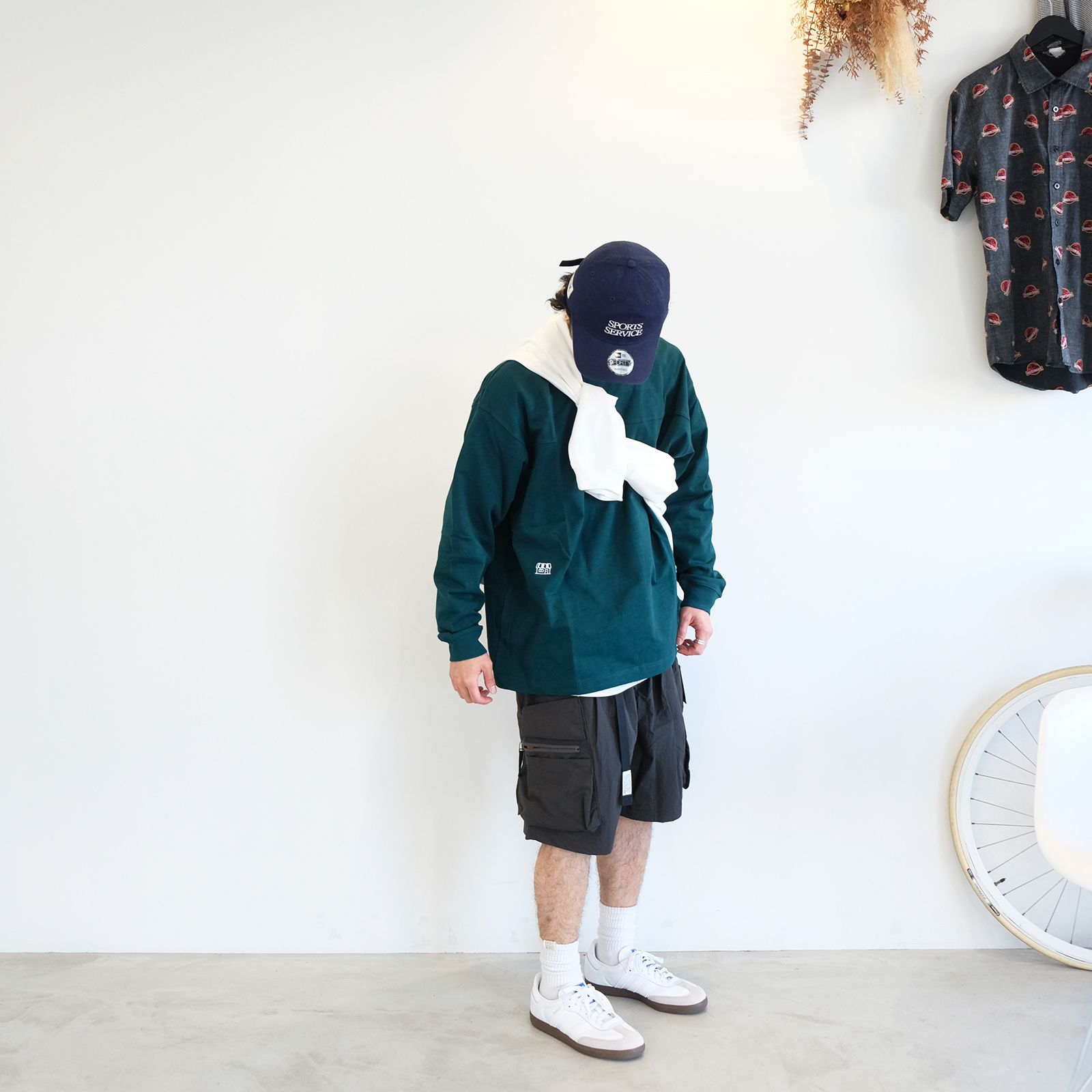 【2024.4.13(sat) 】ロンTEEにハーフパンツは大好物◎