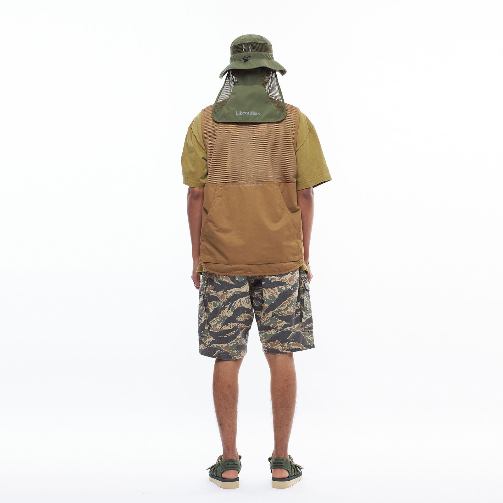 【ラスト1点 32(M)】6 pocket army shorts / タイガーカモ