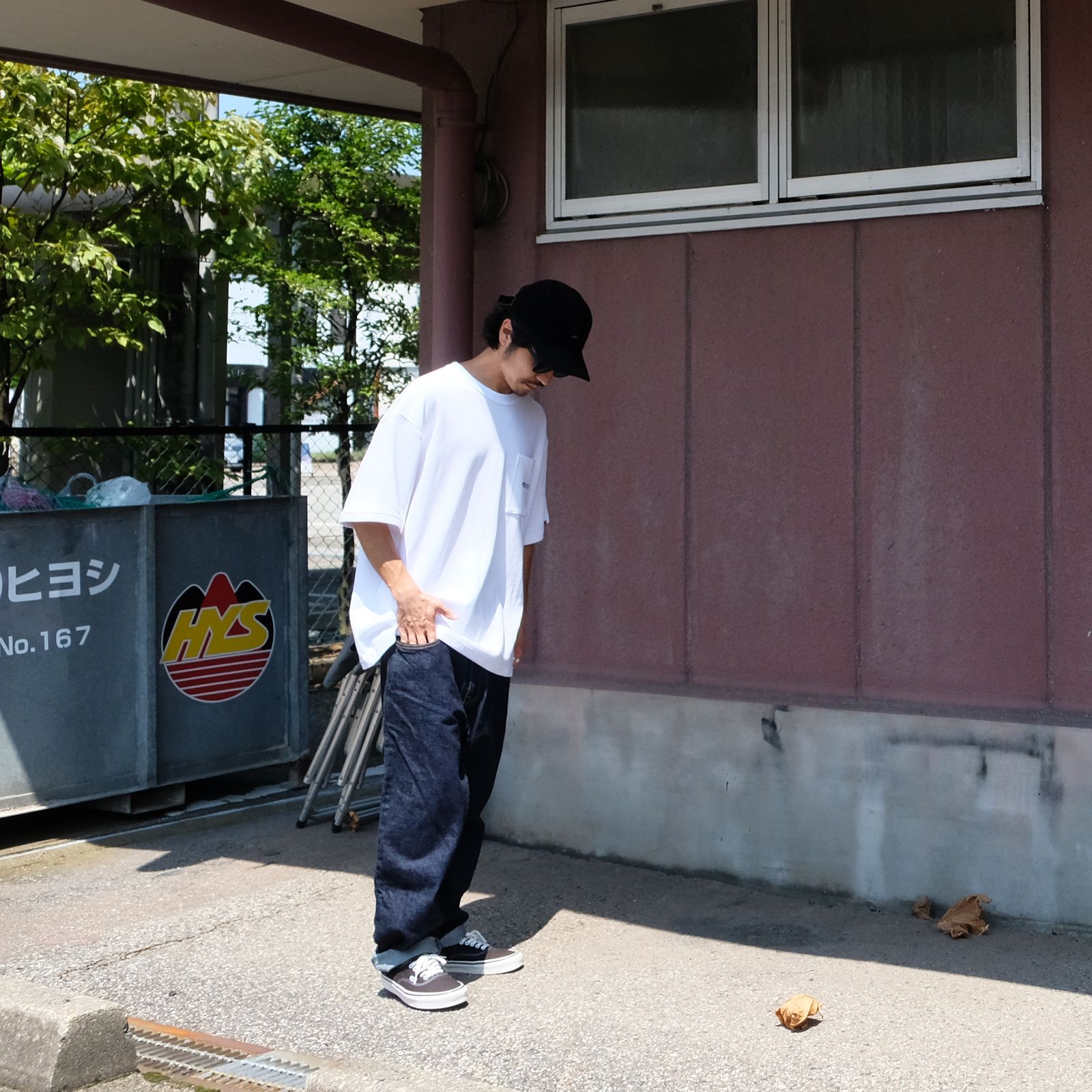 【2023.7.25(Tue) 】今気分なサイジングでベーシックな白TEEデニムスタイルを楽しむ