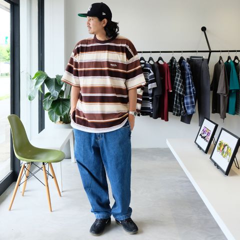 シンプル好みな僕らが好んでセレクトするストライプTEE