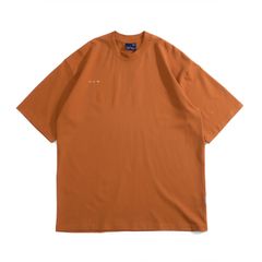 【ラスト1点 3】Spring Logo Tee / サンセットオレンジ