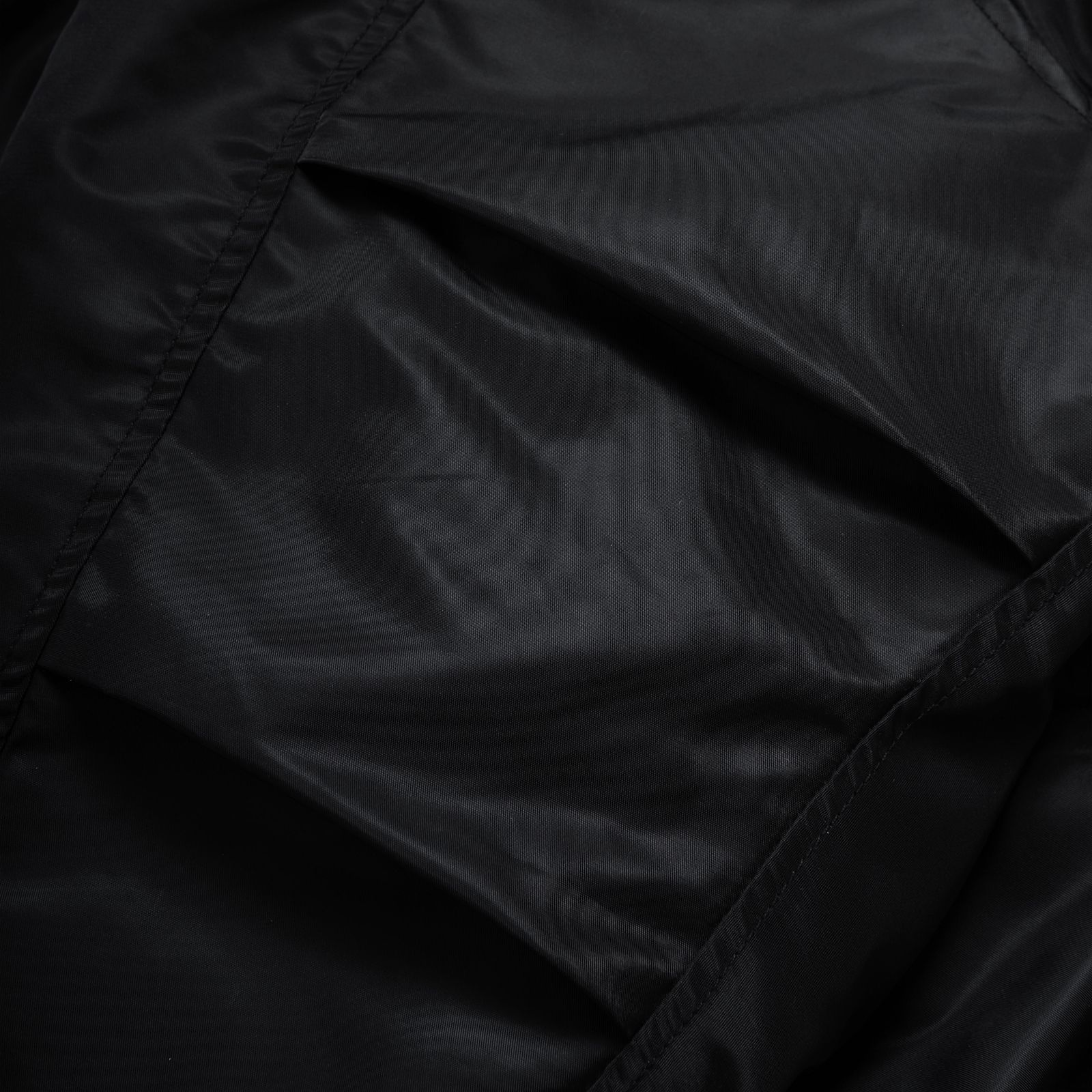 【ラスト1点 L 】water-repellent padded ma-1 jacket/ ブラック