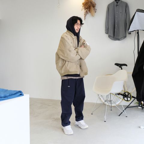 【2024.1.22(mon) 】MA-1にフーディーを好きな配色で