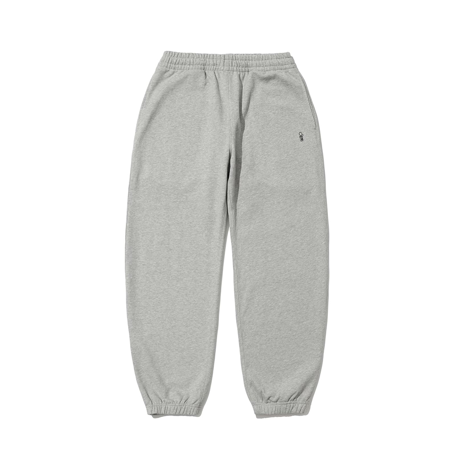 PIN SKTBS - velvet sweat pants / グレー | Filo
