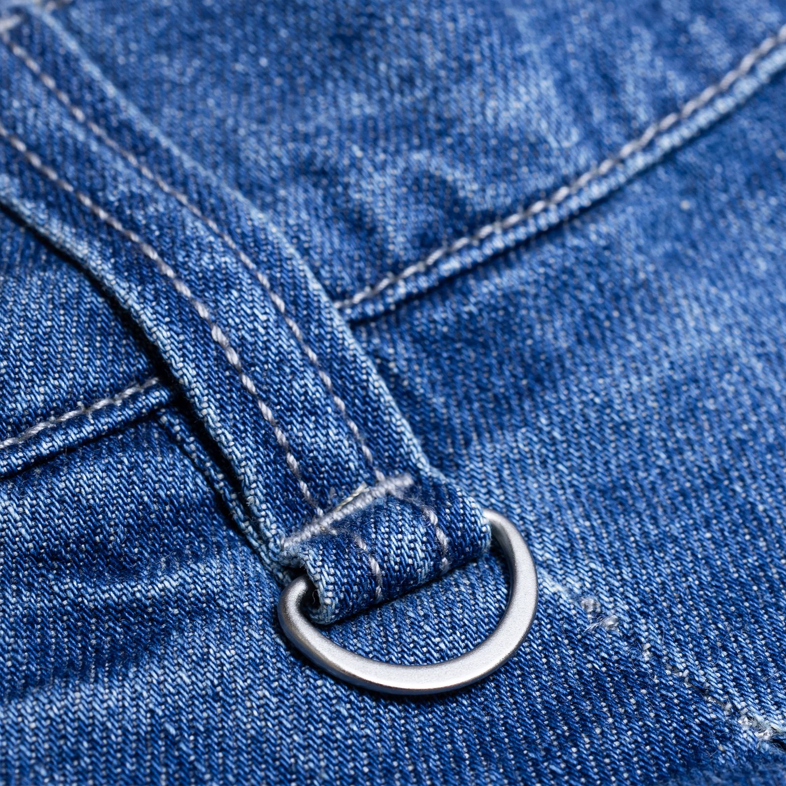 【ラスト1点 L】double pleated balloon tapered pants / ウォッシュドブルー