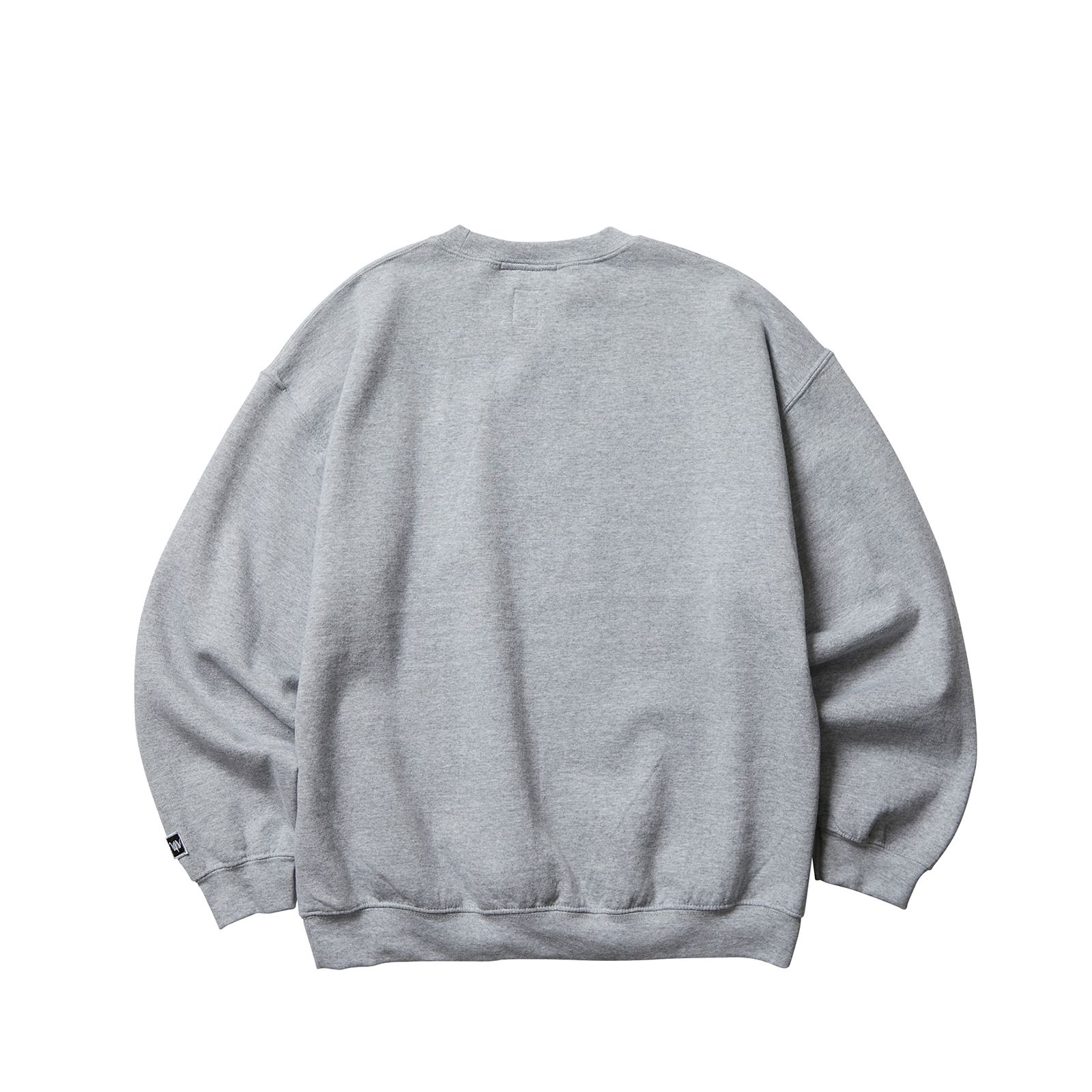 【ラスト1点 XL】embroidery crewneck / グレー