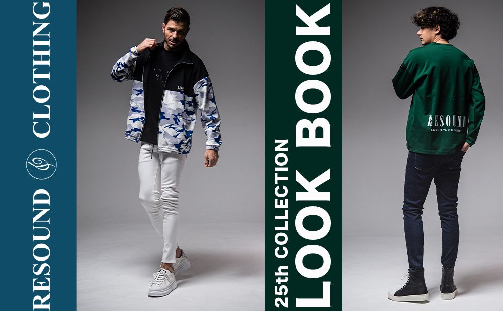 RESOUND CLOTHING 25th COLLECTION LOOK BOOK | Filo