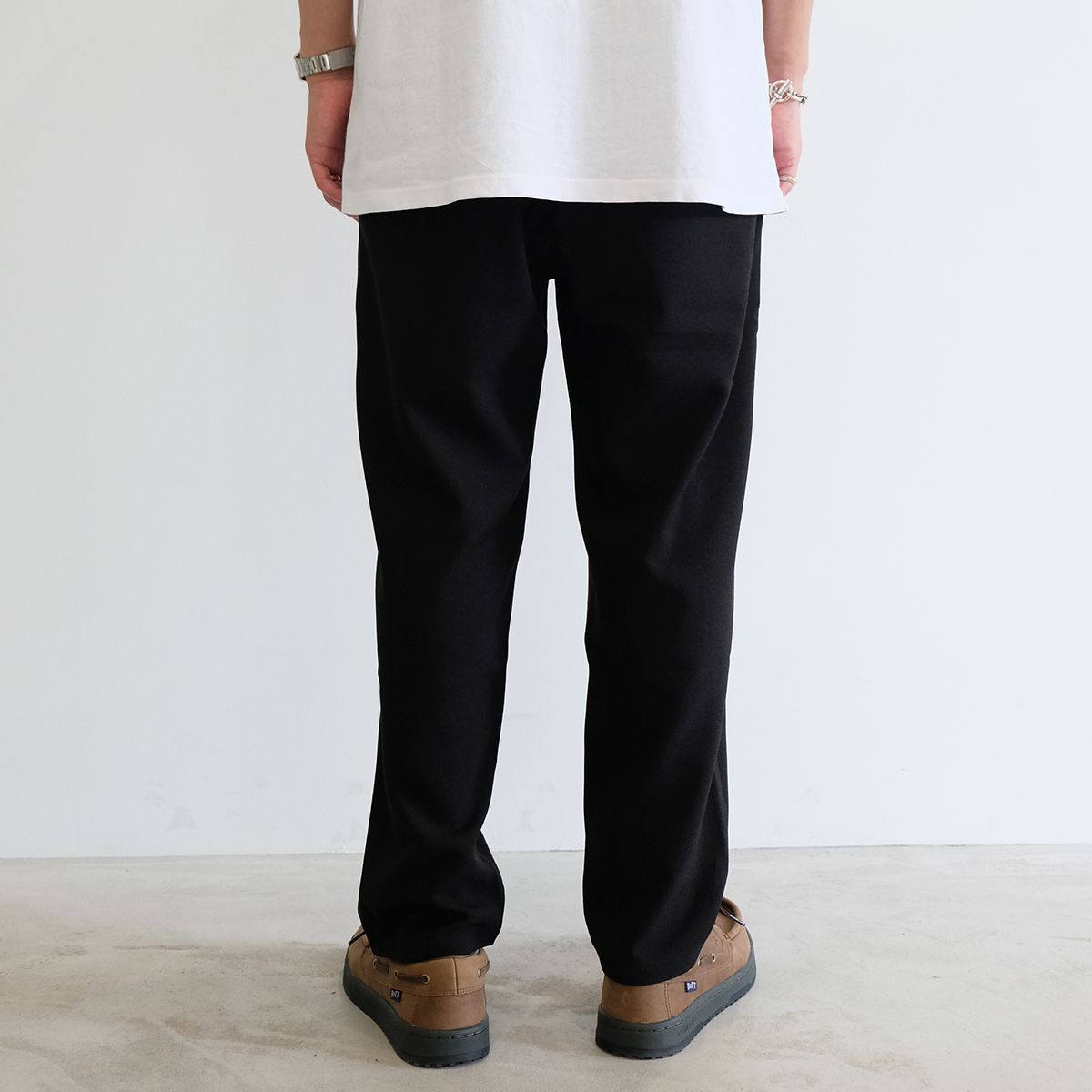 CALEE - 【ラスト1点 L 】Vintage type amunzen cloth easy trousers