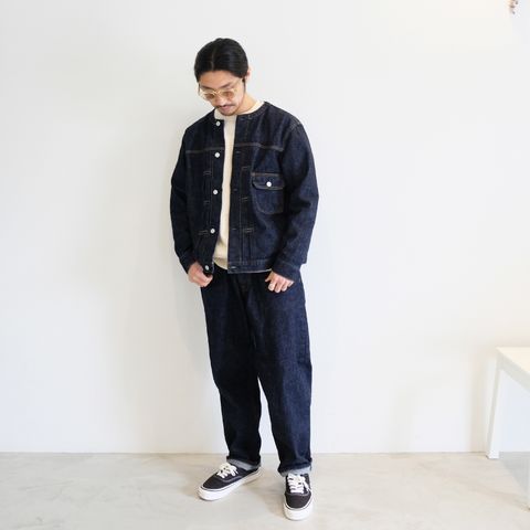 CALEEのデニムをセットアップで