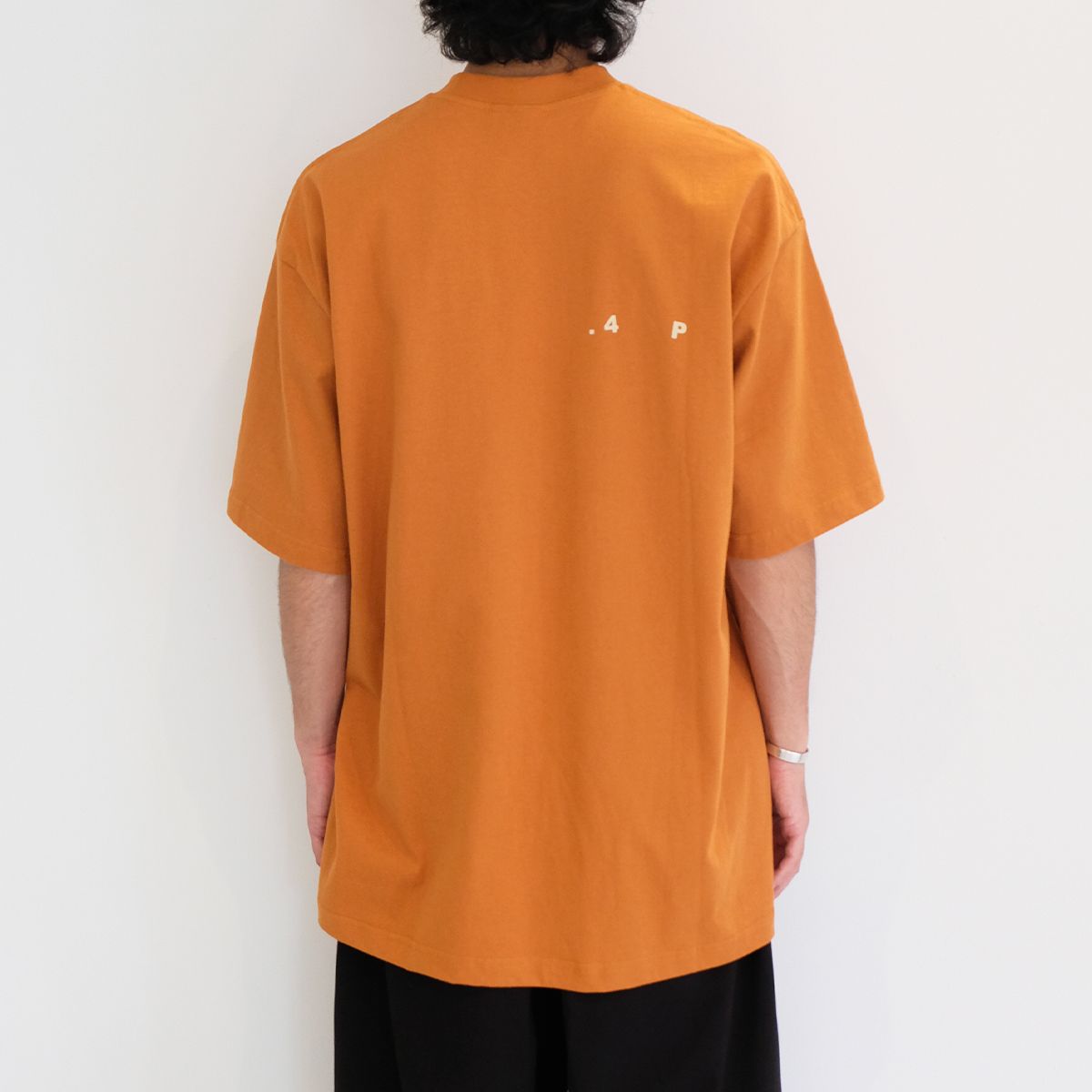 【ラスト1点 3】Spring Logo Tee / サンセットオレンジ