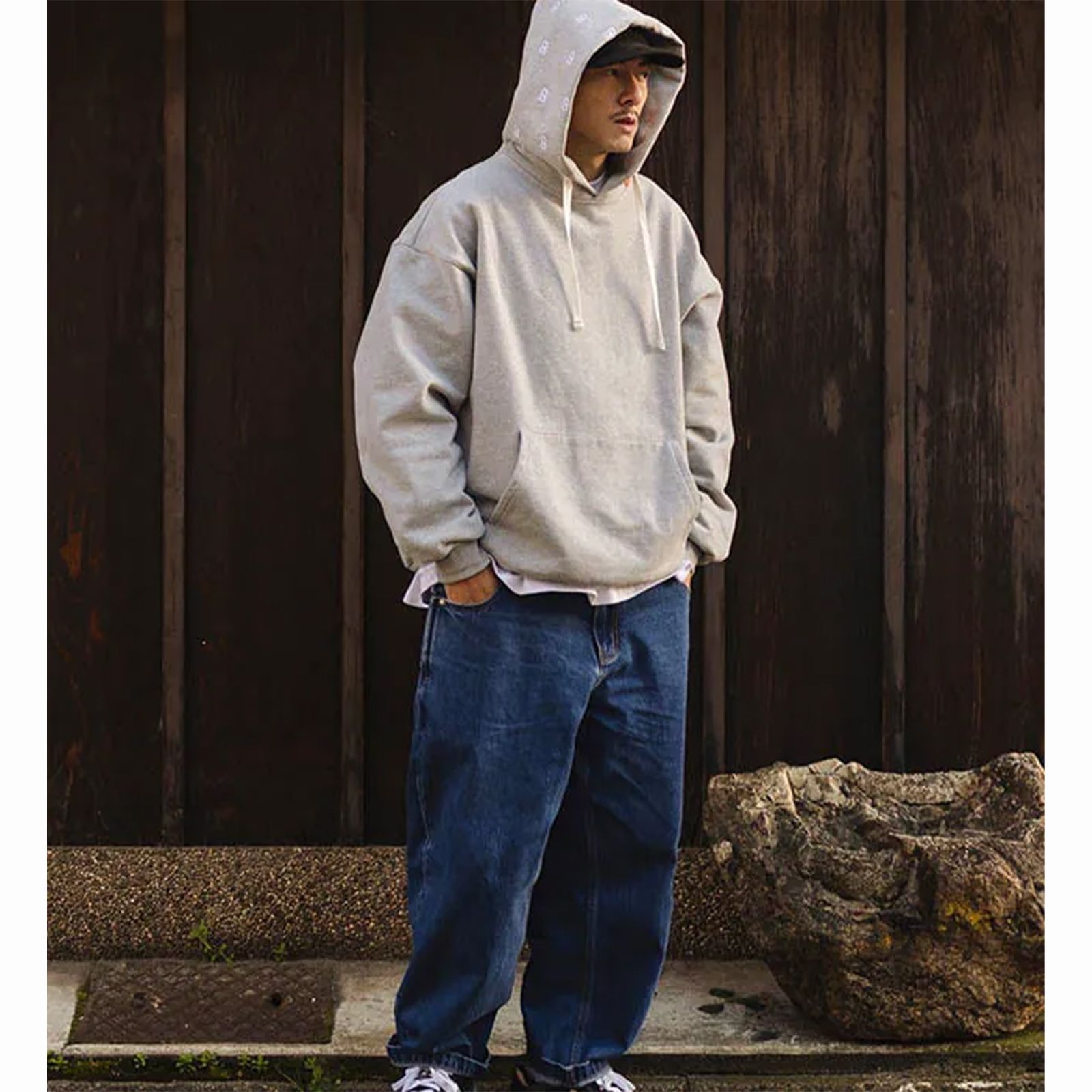 【ラスト1点 3 】WASHED DENIM PANTS / ブルー