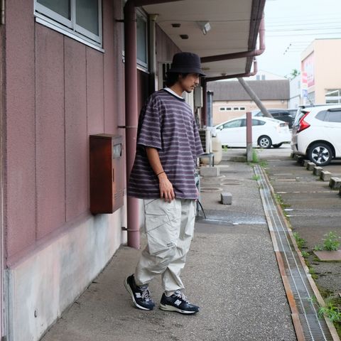 【2023.7.8(sat) 】白系のパンツに色物トップスの相性は抜群