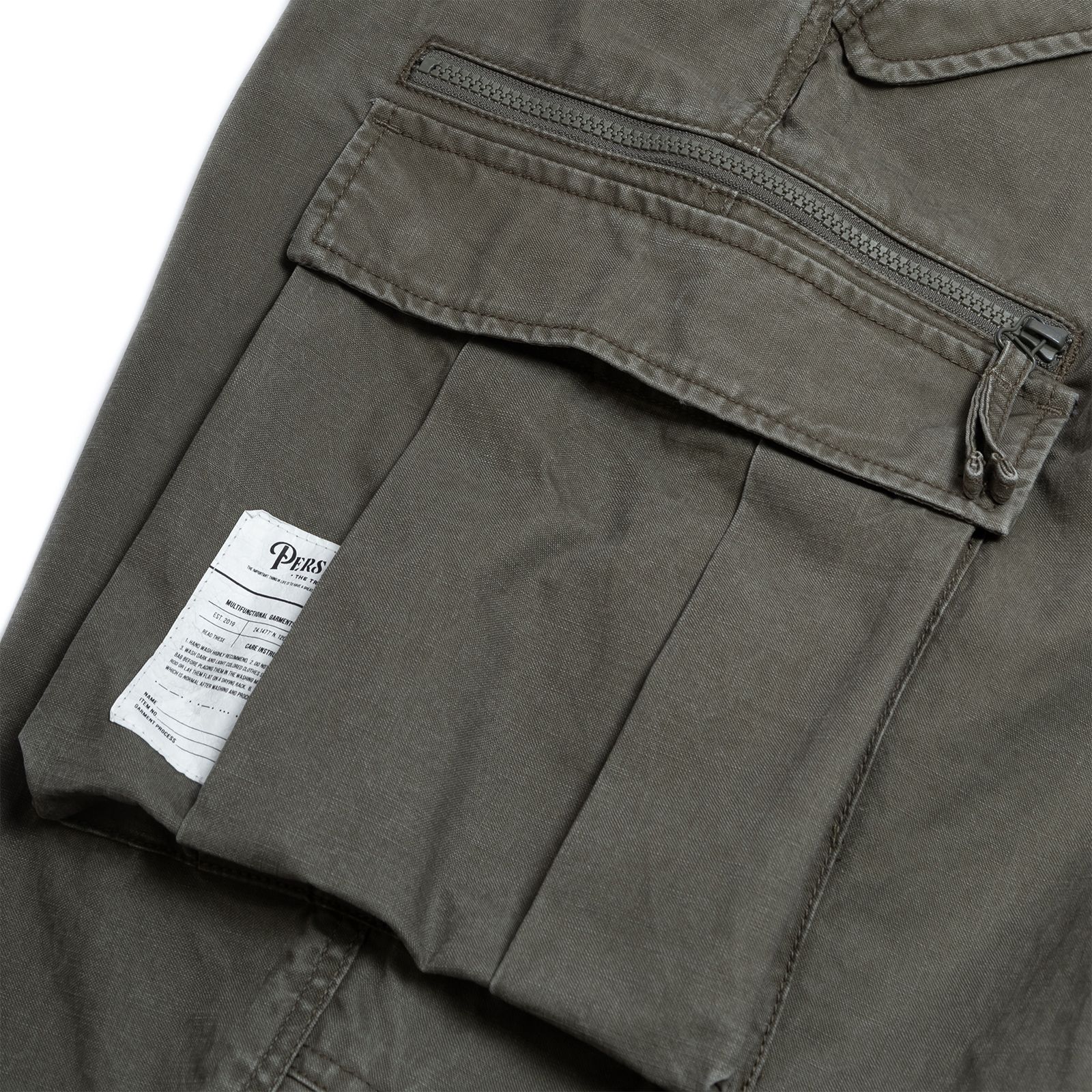 【ラスト1点 XL 】t.t.g VI cargo pants / グリーングレー