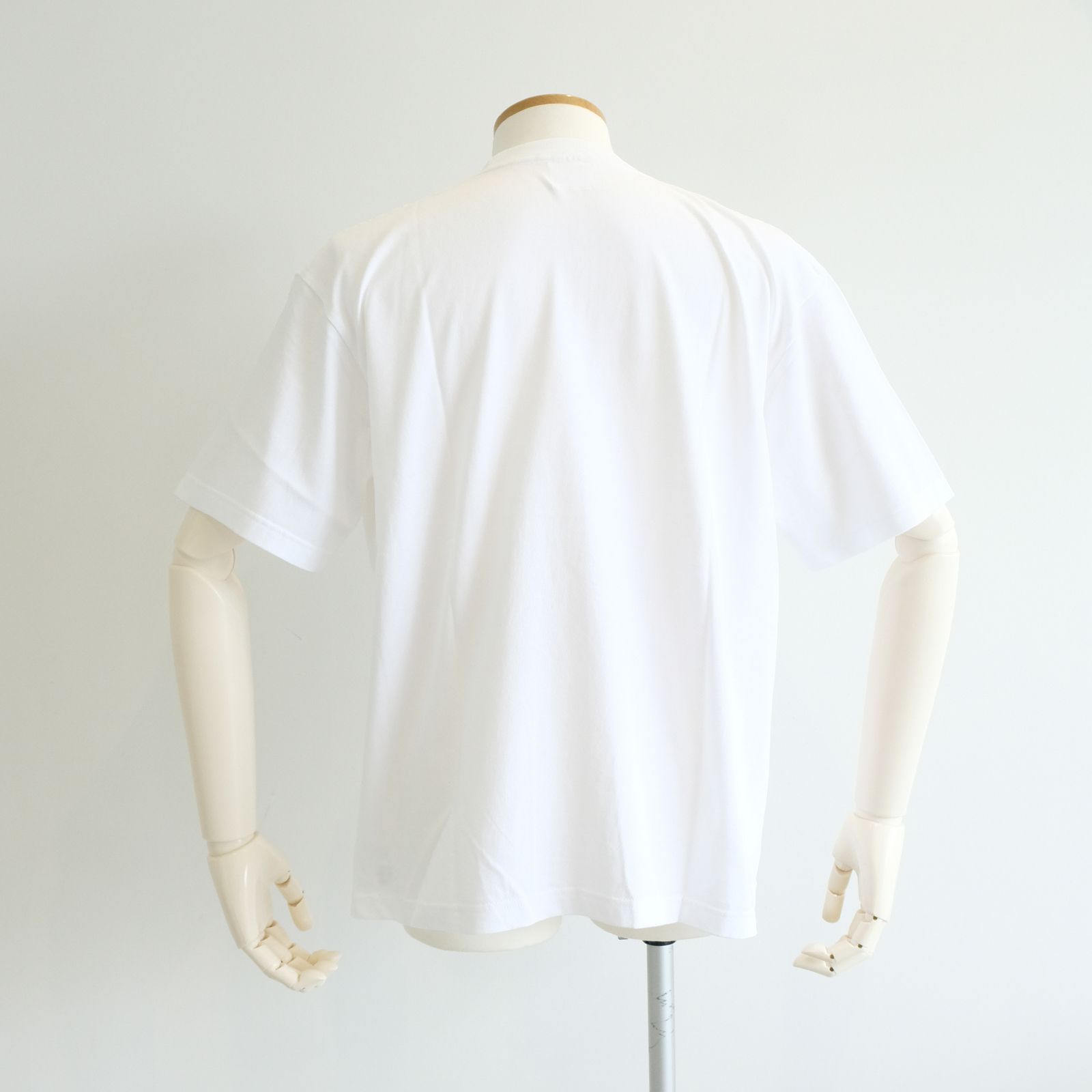 [ラスト1点 XL ]【グッドネイバーズシャツ×YARD WORKS】フォトプリント ビックシルエットTシャツ / big silhouette Tee / ホワイト