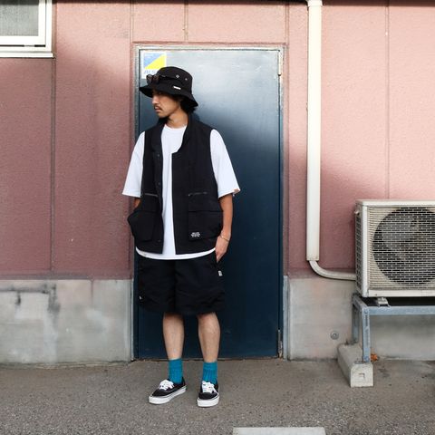 【2023.8.25(fri) 】ミリタリーっぽさをほんのり入れつつもタウンユースに
