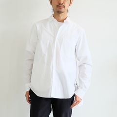 [ラスト1点 L ] コットンブロード レギュラーフィットシャツ / john regular collar shirts / ホワイト