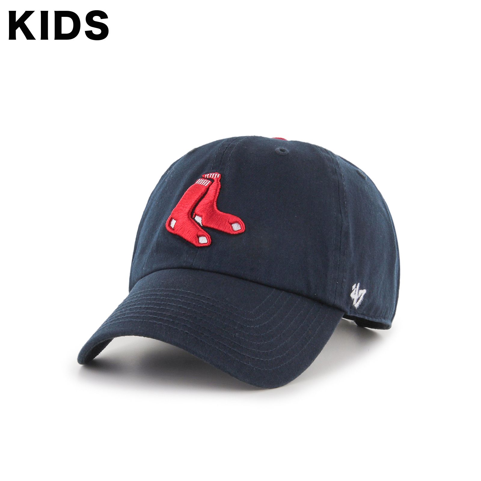 【キッズ】レッドソックス キャップ / red sox Kids '47 clean up / ネイビー
