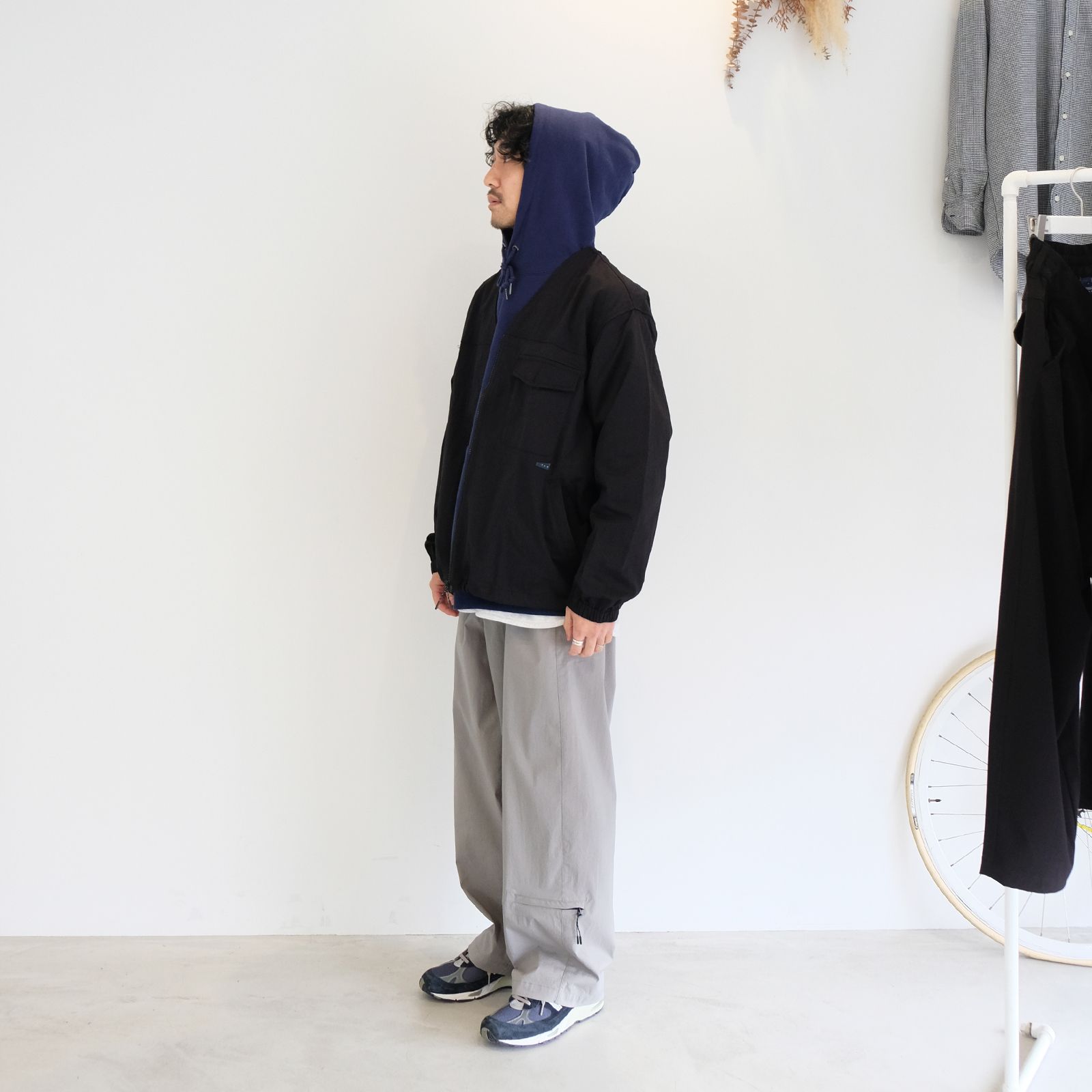【2023.12.2(sat) 】いつものパーカースタイルにプラス1枚